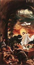 Albrecht Altdorfer, Auferstehung Christi, 1518, Wien, Kunsthistorisches Museum (S. 203 · Auferstehung der Toten)
