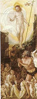 Christus in der Vorhölle von anonymus (Deutsche Schule), ca. 1570, New York (S. 49 · Limbus)