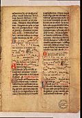 Page of Psaltery (Italy, 15th Century)