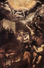 Giovanni Battista Crespi, Messe des hl. Gregorius, 1615-17, Varese, San Vittore (S. 225 · Arme Seelen im Fegefeuer)