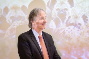 Prof Hofer during the ceremony