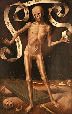 Hans Memling, Der Tod, um 1485 (S. 172 · Ars moriendi)