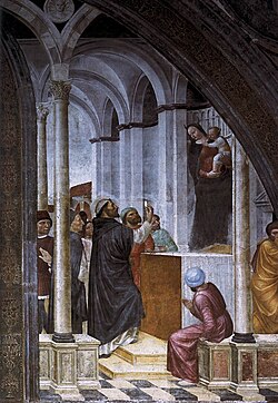Vincenco Foppa, Petrus entlarvt die falsche Madonna, 1462-68, Mailand, Sant’Eustorgio (S. 88 · Besessenheit und Exorzismus)