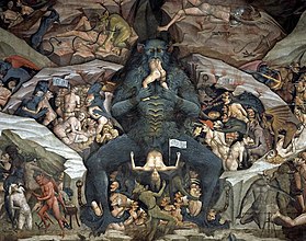 Die Hölle von Giovanni da Modena, 1404, Basilica di San Petronio, Capella di Bolognini, Bologna (S. 30/31 · Hölle)