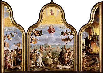 Lucas van Leiden, Das Große Jüngste Gericht, 1526, Leiden, (S. 213 · Jüngstes Gericht)