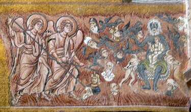 unbek., Die Hölle, Mosaik, 11./12. Jhd., Torcello, Santa Maria Assunta (S. 220 · Verdammte)