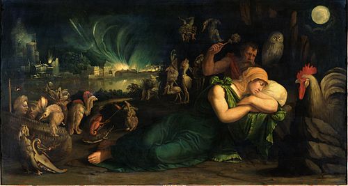 Dosso Dossi, Die Nacht (Der Traum) (S. 109 · Gespenster und Nachtmahre)