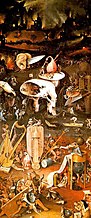 Hieronymus Bosch, Garten der Lüste (S. 107 · Musikalische Verlockungen) > eigentlich "Garten der irdischen Lüste"