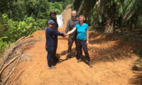 Sealing of the alliance for the expansion of the "Tabin-Kulamba Wildlife Corridor between RFF, BOS Germany, Leibniz-IZW & Sabah Forestry Department. Photo: RFF.